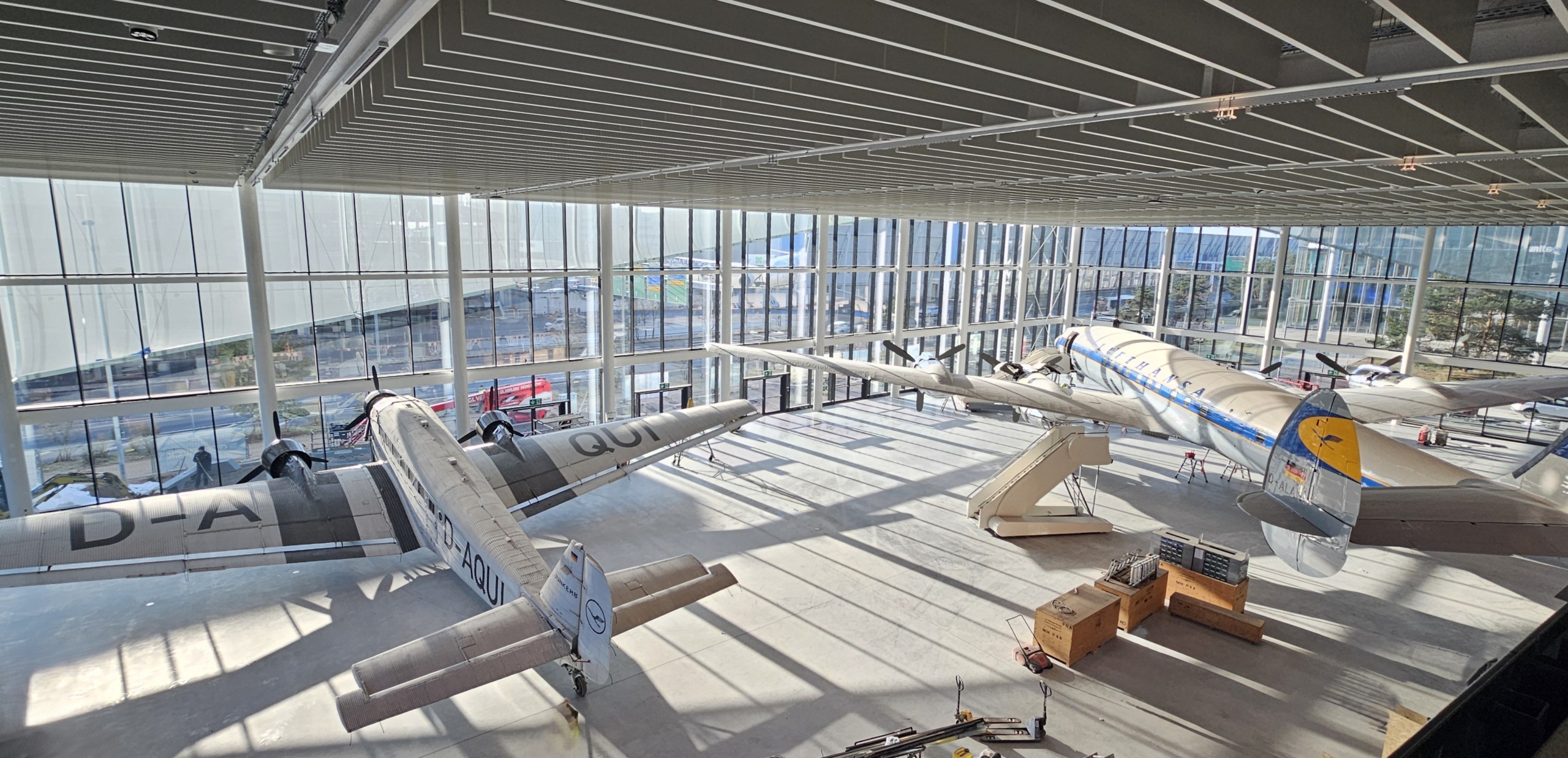 Besucherzentrum Lufthansa Group Hangar One fertiggestellt | PKP Ingenieure